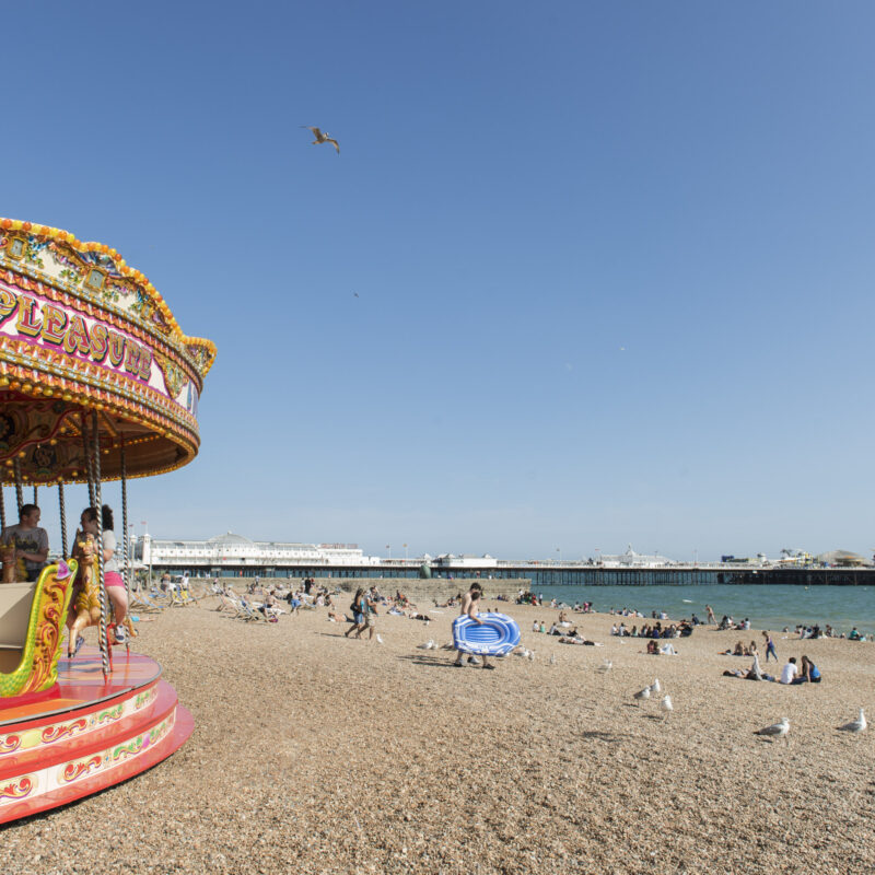 VB05 - Brighton Beach and carousel_VisitBrighton_Adam Bronkhorst